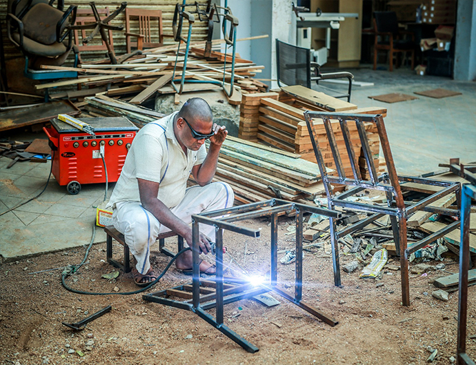 Steel Table